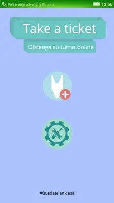 Take a ticket android App screenshot 0